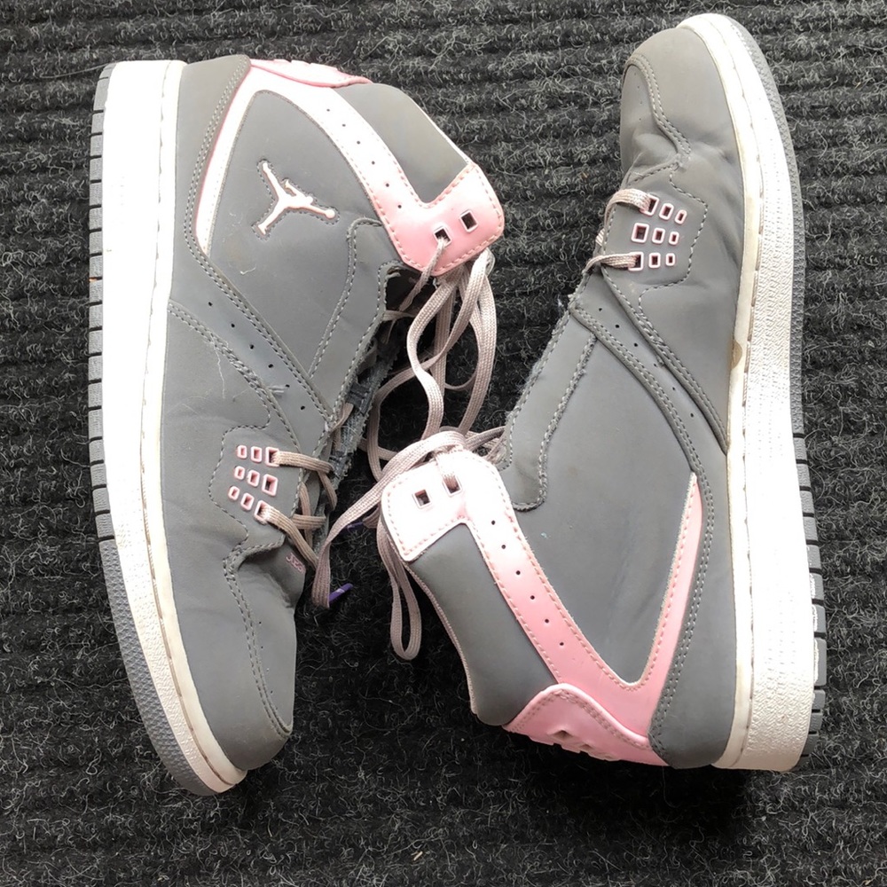 Nike Air Jordan Retro Gray Pink 7 Youth